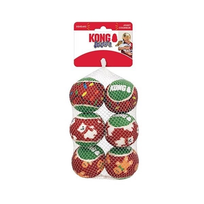Picture of KONG Holiday Squeakair 6 Balls